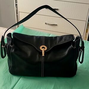 Kate Spade Black Leather Shoulder Bag